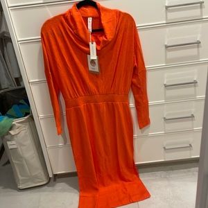 Anthropology daily practice knit midi dress size small